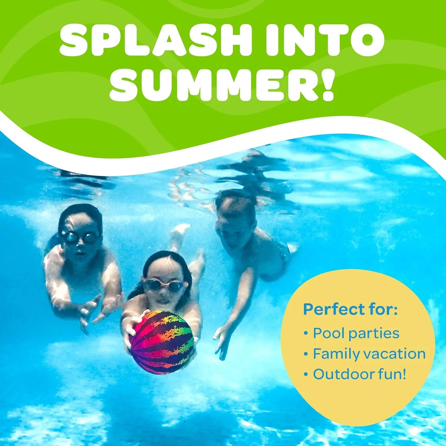 LMesiSportsHub™ Aqua Slam Ball | Ultimate Underwater Pool Game